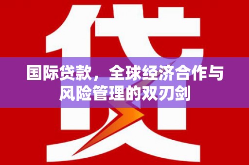 图们国际贷款，全球经济合作与风险管理的双刃剑