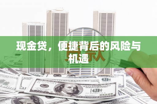 图们现金贷，便捷背后的风险与机遇