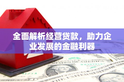 图们全面解析经营贷款，助力企业发展的金融利器