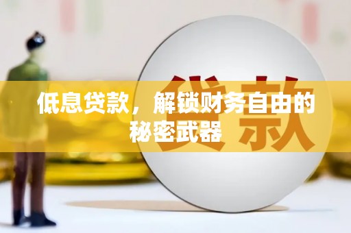 图们低息贷款，解锁财务自由的秘密武器