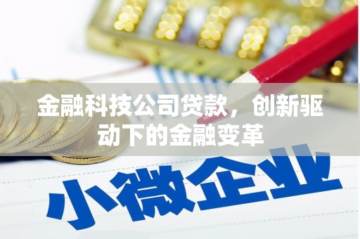 图们金融科技公司贷款，创新驱动下的金融变革