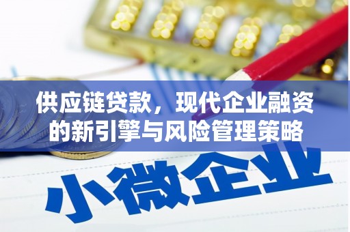 图们供应链贷款，现代企业融资的新引擎与风险管理策略