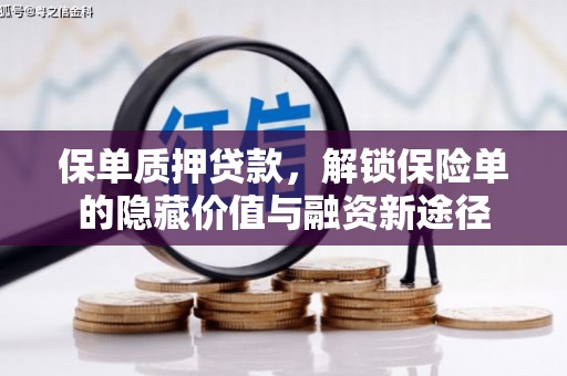 图们保单质押贷款，解锁保险单的隐藏价值与融资新途径