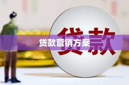 图们贷款营销方案