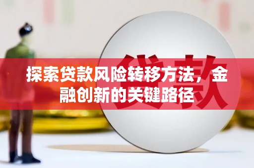 图们探索贷款风险转移方法，金融创新的关键路径