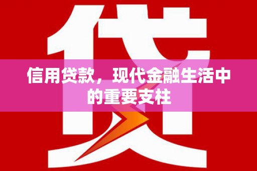 图们信用贷款，现代金融生活中的重要支柱