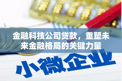 图们金融科技公司贷款，重塑未来金融格局的关键力量
