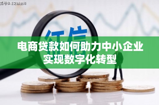 图们电商贷款如何助力中小企业实现数字化转型
