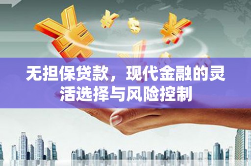 图们无担保贷款，现代金融的灵活选择与风险控制