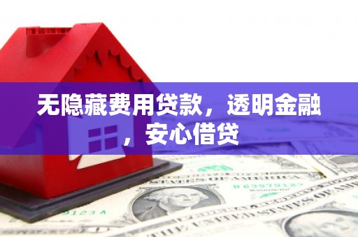 图们无隐藏费用贷款，透明金融，安心借贷