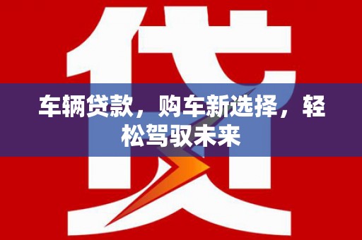 图们车辆贷款，购车新选择，轻松驾驭未来