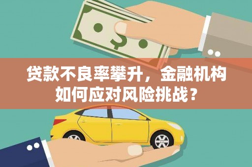 图们贷款不良率攀升，金融机构如何应对风险挑战？