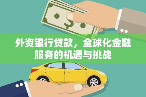 图们外资银行贷款，全球化金融服务的机遇与挑战