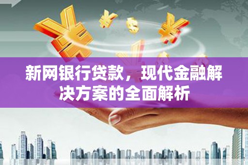 图们新网银行贷款，现代金融解决方案的全面解析