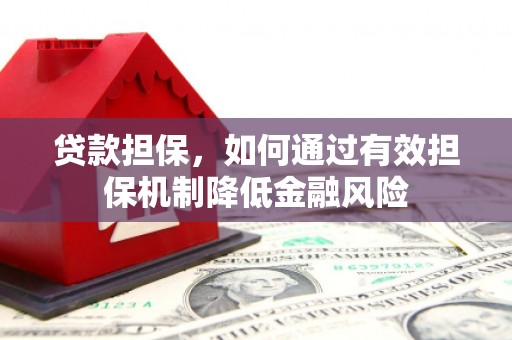 图们贷款担保，如何通过有效担保机制降低金融风险