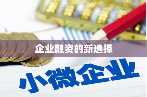 图们企业融资的新选择