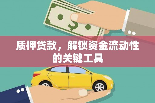图们质押贷款，解锁资金流动性的关键工具