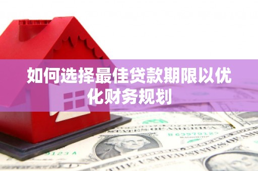 图们如何选择最佳贷款期限以优化财务规划