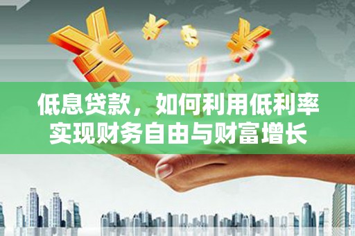 图们低息贷款，如何利用低利率实现财务自由与财富增长