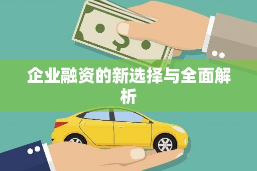 图们企业融资的新选择与全面解析