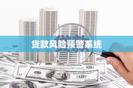 图们贷款风险预警系统